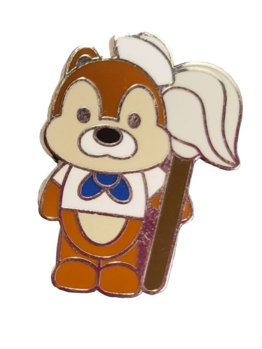 Disney Chip Trading Pin Chipmunk Sailor Hat Mop Lapel Pin Brooch Badge Jewelry